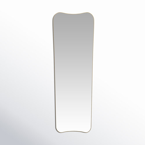 Capra Joss & Main Belvoir Large Antique Brass Mirror Joss & Main